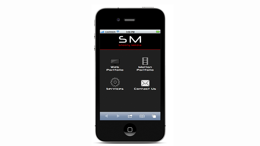 Shooty Media jQuery mobile site